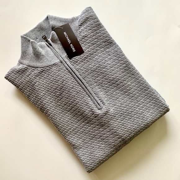 Michael Kors Other - MICHAEL KORS Quater Zip Sweater Size Small